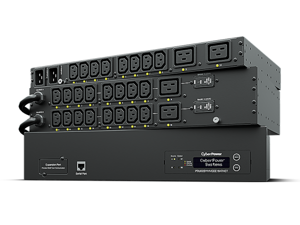 CyberPower Ovládateľná ATS rozvodná jednotka (PDU) CyberPower Ovládateľná ATS rozvodná jednotka (PDU)