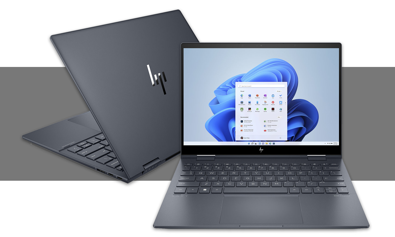 Modelová rada notebookov HP Envy x360