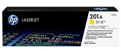HP 201A žltý laserový toner