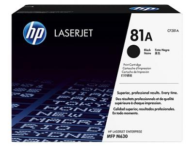 HP 81A čierny laserový toner