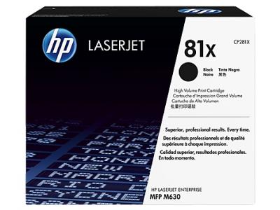 HP 81X čierny laserový toner