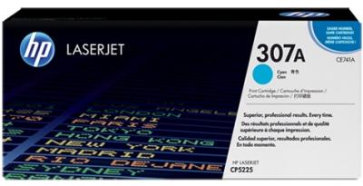 HP 307A azúrový laserový toner