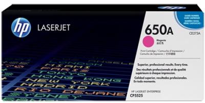 HP 650A purpurový laserový toner