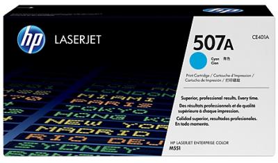 HP 507A azúrový laserový toner
