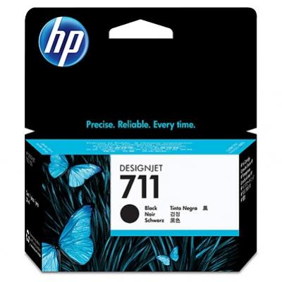 HP 711 čierna atramentová kazeta malá