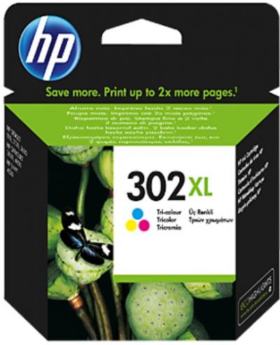 HP 302XL farebná atramentová kazeta