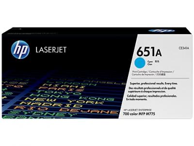 HP 651A azúrový laserový toner