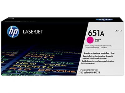 HP 651A purpurový laserový toner