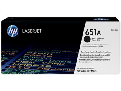 HP 651A čierny laserový toner