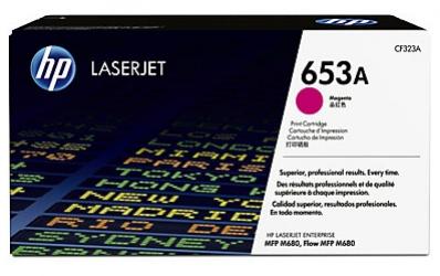 HP 653A purpurová laserový toner