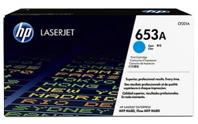 HP 653A azúrový laserový toner