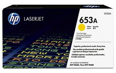 HP 653A žltý laserový toner