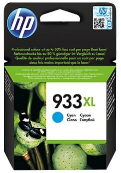 HP 933XL azúrová atramentová kazeta