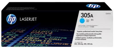 HP 305A azúrový laserový toner