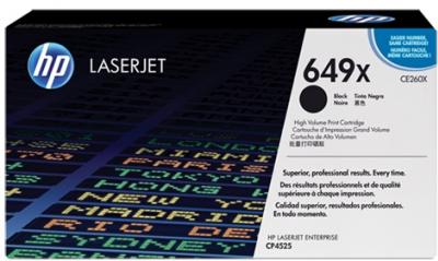 HP 649X čierny  laserový toner