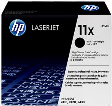 HP 11X čierny  laserový toner