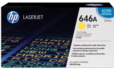 HP 646A žltý  laserový toner