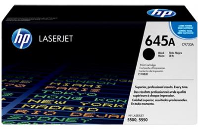 HP 645A čierny laserový toner