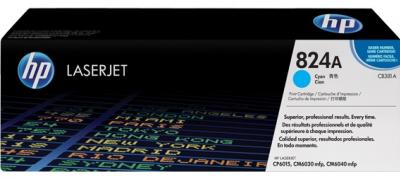 HP 824A azúrový laserový toner