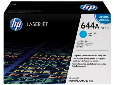 HP 644A azúrový laserový toner