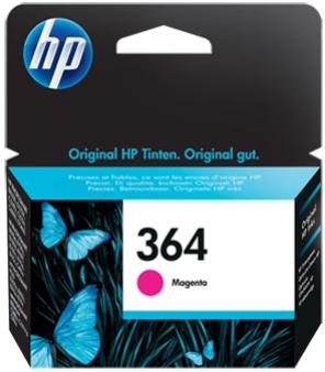 HP 364 purpurová atramentová kazeta