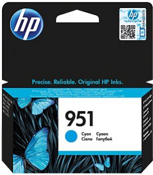 HP 951 azúrová atramentová kazeta