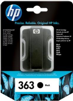 HP 363 čierna atramentová kazeta