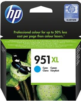 HP 951XL azúrová atramentová kazeta