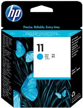 HP 11 azúrová tlačová hlava