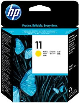 HP 11 žltá tlačová hlava