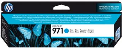 HP 971 azúrová atramentová kazeta