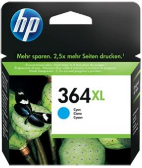 HP 364XL azúrová atramentová kazeta