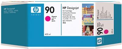 HP 90 purpurová atramentová kazeta trojbalenie