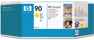 HP 90 žltá atramentová kazeta trojbalenie