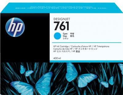 HP 761 azúrová atramentová kazeta