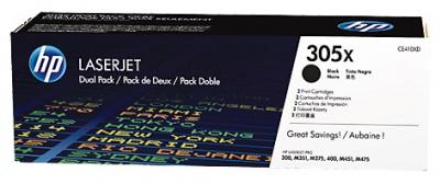 HP 305X čierny laserový toner dvojbalenie