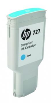 HP 727 azúrová atramentová kazeta veľká