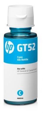 HP GT52 azúrová fľaša atramentu