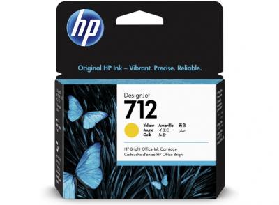 HP 712 žltá atramentová kazeta