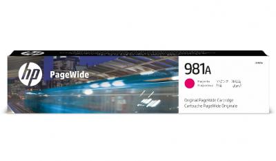 HP 981A purpurová atramentová kazeta