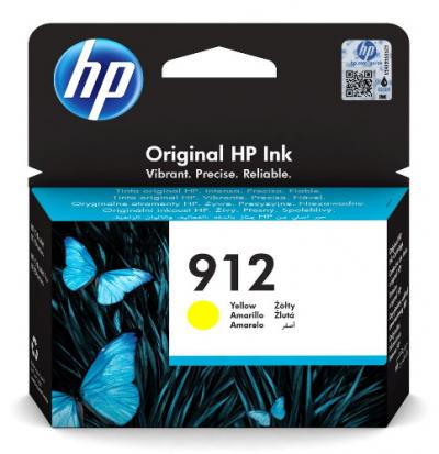 HP 912 žltá atramentová kazeta