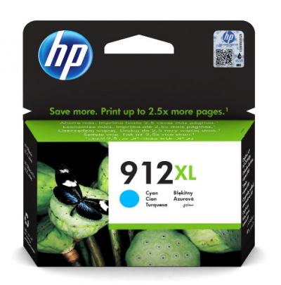 HP 912XL azúrová atramentová kazeta
