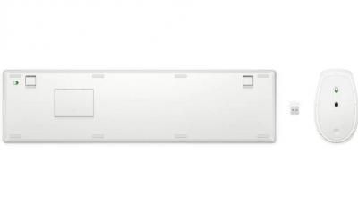 HP Bezdrôtová klávesnica a myš USB 650 SK/CZ biela