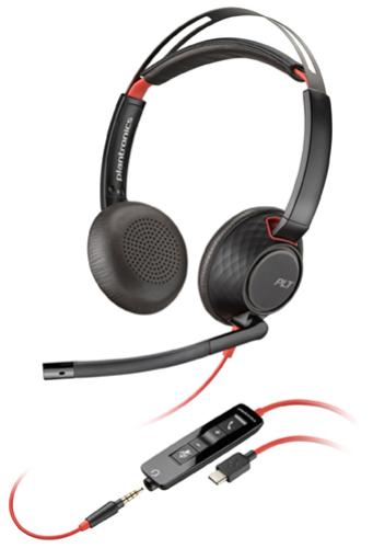 Poly Blackwire 5220 USB-C/3,5 mm jack headset