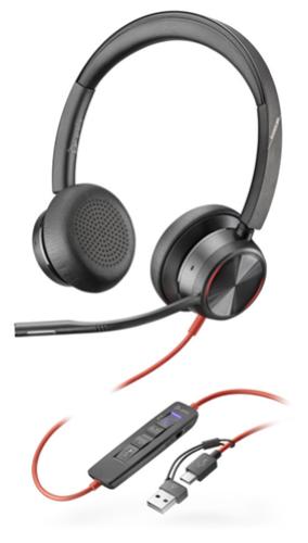 Poly Blackwire 8225 MS Teams USB-C/A headset