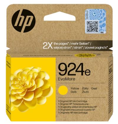 HP 924e EvoMore žltý atrament