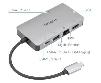 Targus USB-C Single 4K HDMI/VGA 100W PD Pass-Thru