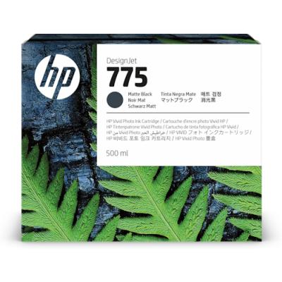 HP 775 atrament matná čierna 500ml