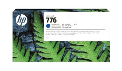 HP 776 atrament modrá 1l