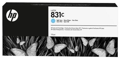 HP 831C svetlo azúrová atramentová kazeta